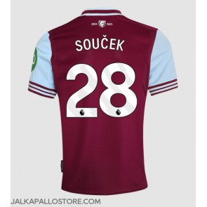 West Ham United Tomas Soucek #28 Kotipaita 2024-25 Lyhythihainen